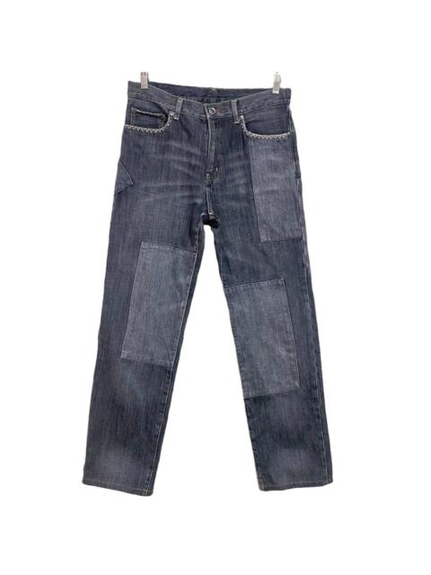Other Designers Vintage Japanese Brand Uniqlo Denim Patchwork Jeans
