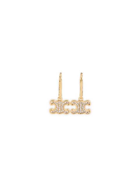 CELINE Celine Rhinestone Earrings Women