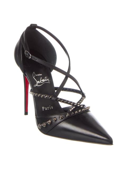Christian Louboutin Christian Louboutin Tatooshka Spikes 100 Leather Pump