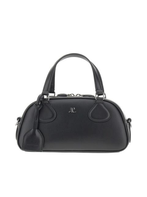 courrèges FRIDAY BOWLING LEATHER BAG