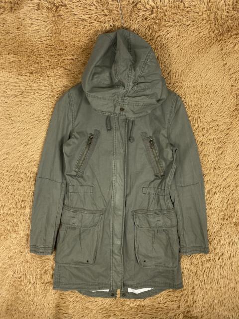 Other Designers Vintage L.O.G.G x H&M Hoodie Long Jacket J2386