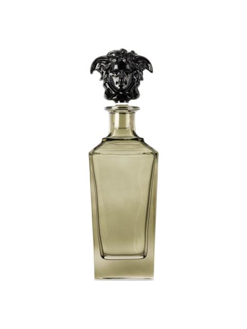 VERSACE Black Rosenthal Medusa Lumière Decanter