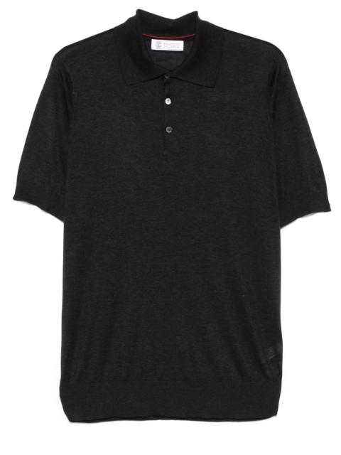 Brunello Cucinelli Fine-knit Polo Shirt