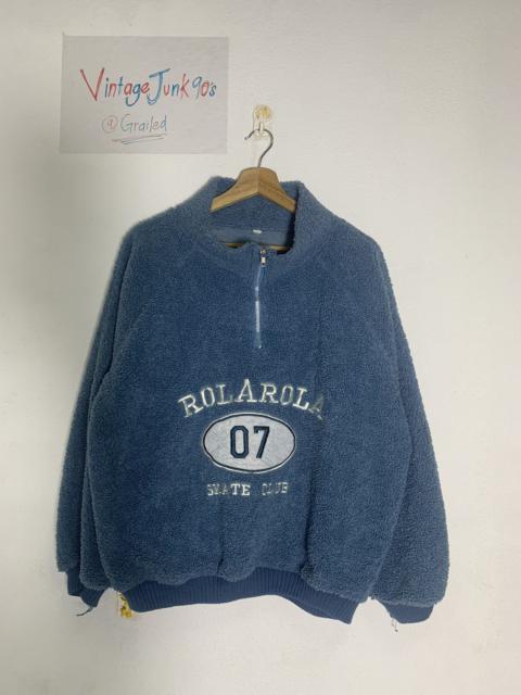 Other Designers Streetwear - Vintage Rola Rola Skate Club Fleece Jacket
