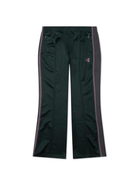 NEEDLES POLY SMOOTH BOOT CUT TRACK PANT - GREEN