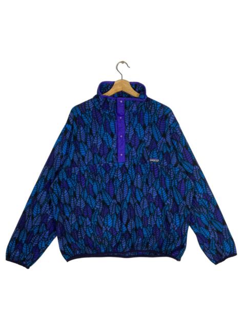 Other Designers Vintage 90s Patagonia Leaf Fleece Half Button XL Size