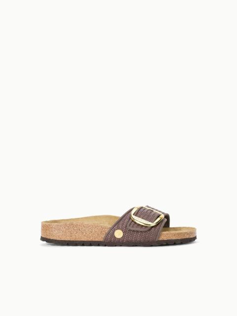 STAUD Birkenstock Madrid Big Buckle Raffia Carafe | STAUD