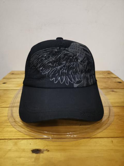 Rare - 🔥Best Offer🔥Black Hat Embroidery With Eagle Motif