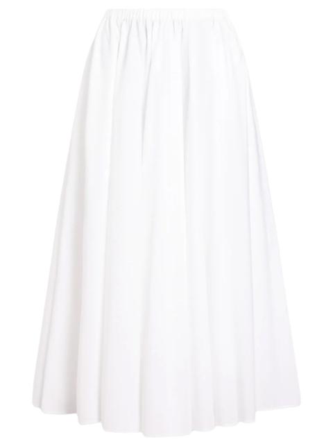 PATOU COTTON MIDI SKIRT