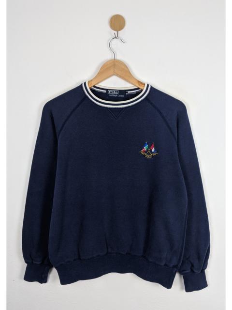 Other Designers Polo Ralph Lauren - Vintage Polo Ralph Lauren 90s Cross Flag sweatshirt
