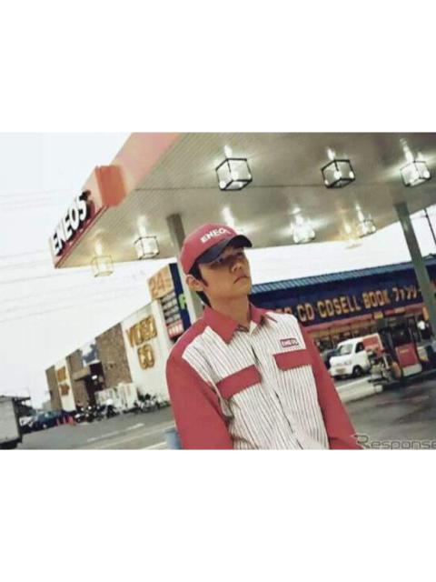 Other Designers Japanese Brand - ⛽ Eneos Workshirt Initial D anime cosplay