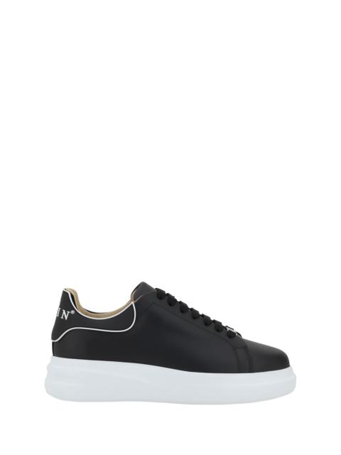 PHILIPP PLEIN Philipp Plein Leather Sneakers Black Men