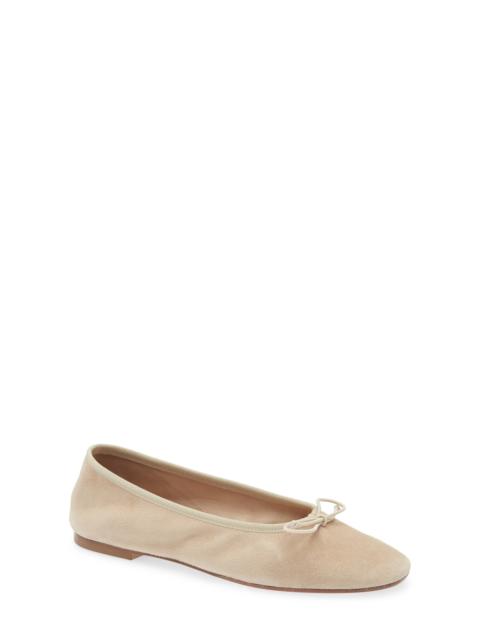 Aeyde aeyde Tiby Ballet Flat in Sand at Nordstrom