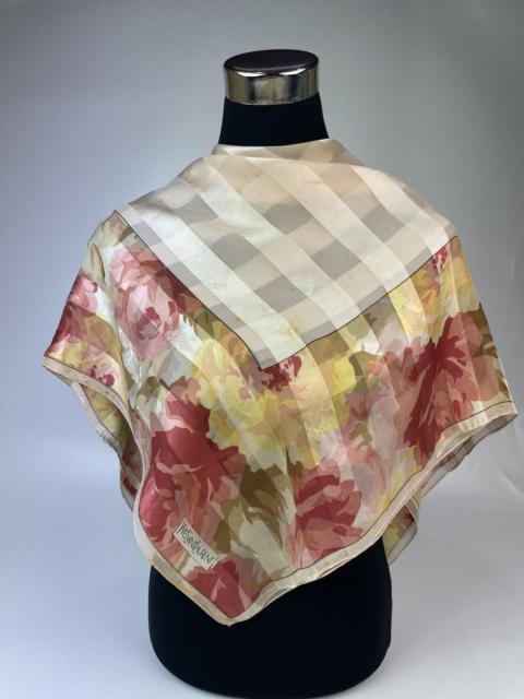 Other Designers Vintage - YVES SAINT LAURENT YSL SILK SCARF