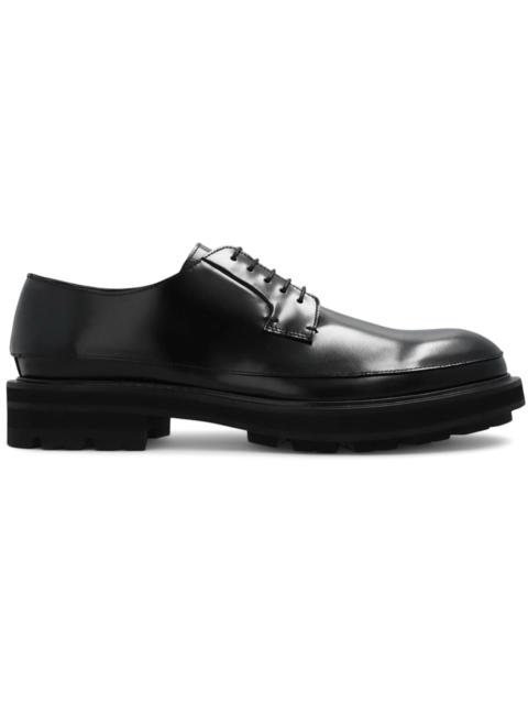 Alexander McQueen Alexander McQueen Chunky Lace Up Loafers Black