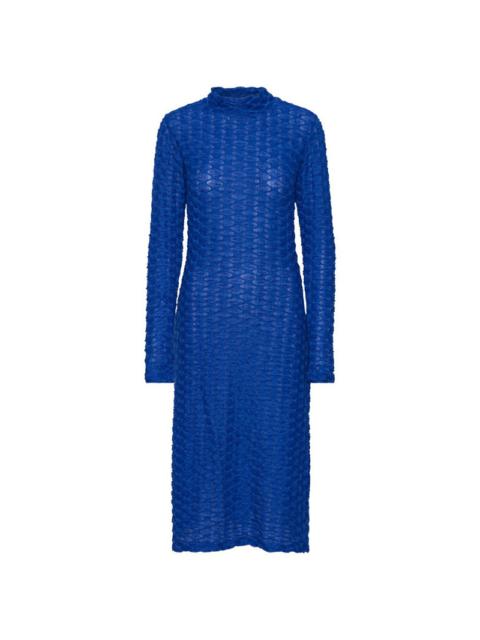 HENRIK VIBSKOV BUBBLE WRAP DRESS - WEB BLUE