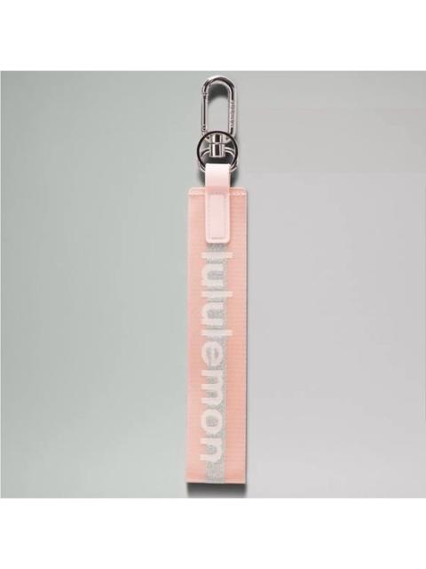 Other Designers lululemon athletica - NEW & AUTHENTIC Lululemon Never Lost‎ Keychain- Pink Mist/Silver SOLD OUT