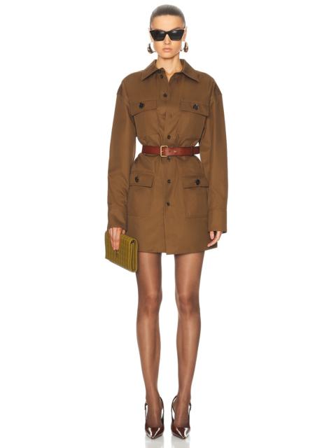 SAINT LAURENT Mini Shirt Dress