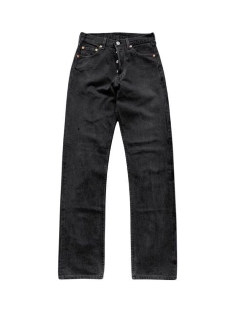 Levi's 90s Levi's 501 Black Sunfaded Trashed Denim Made in Japan