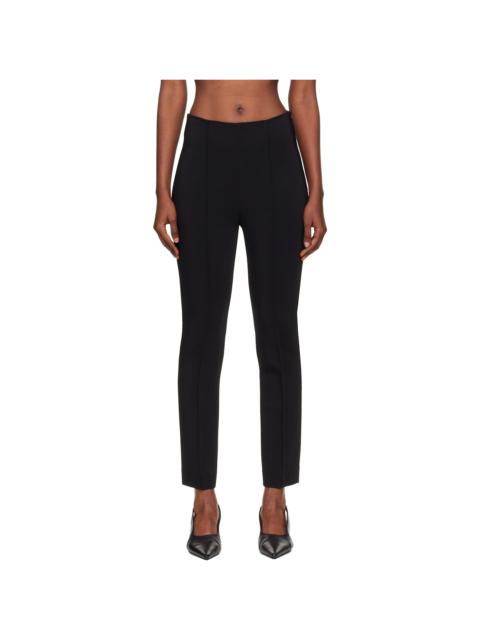 RÓHE Black Cigarette Leg Trousers