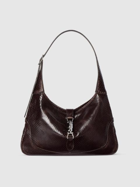 GUCCI Gucci Jackie 1961 python medium shoulder bag