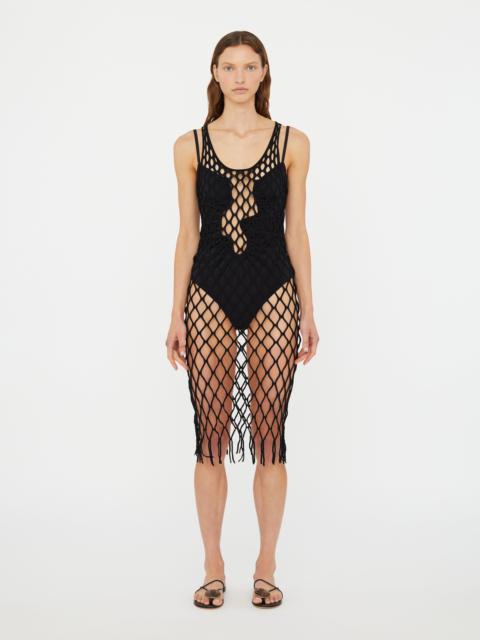 CHRISTOPHER ESBER Knitted Mesh Tank Dress