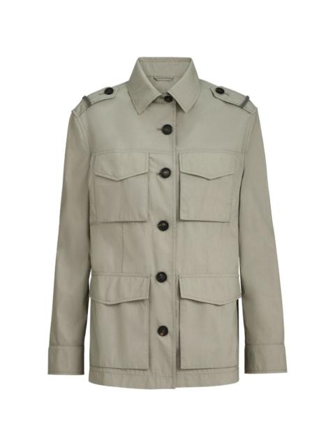 Brunello Cucinelli Brunello Cucinelli Women Cotton Blend Field Jacket