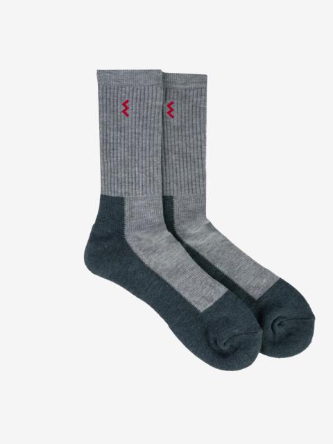 Iron Heart IRON HEART WORK BOOT SOCKS - GREY/CHARCOAL
