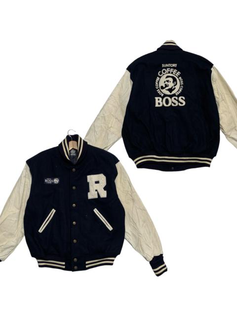 Other Designers Vintage Suntory Boss Coffee Varsity Jacket