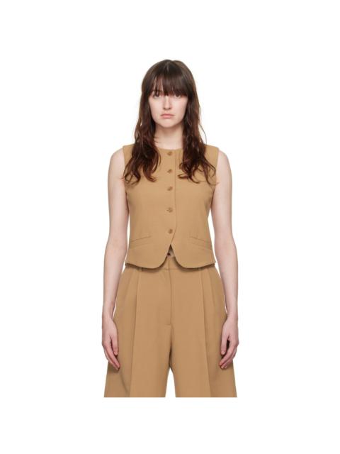 beaufille SSENSE Exclusive Tan Rubens Vest