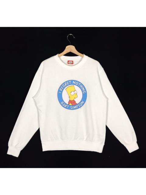 Other Designers Vintage - vintage I Regret Nothing Bart Simpson Sweatshirt