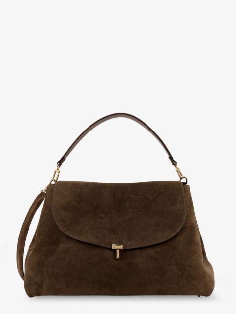 TOTEME Toteme T-Lock Suede Shoulder Bag