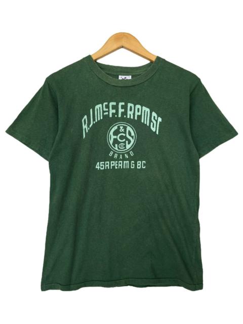 Vintage - 45RPM Spellout Green Tees