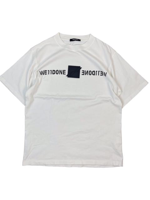 Other Designers Designer - WE11DONE WE11ONE CLASSIC LOGO TEE