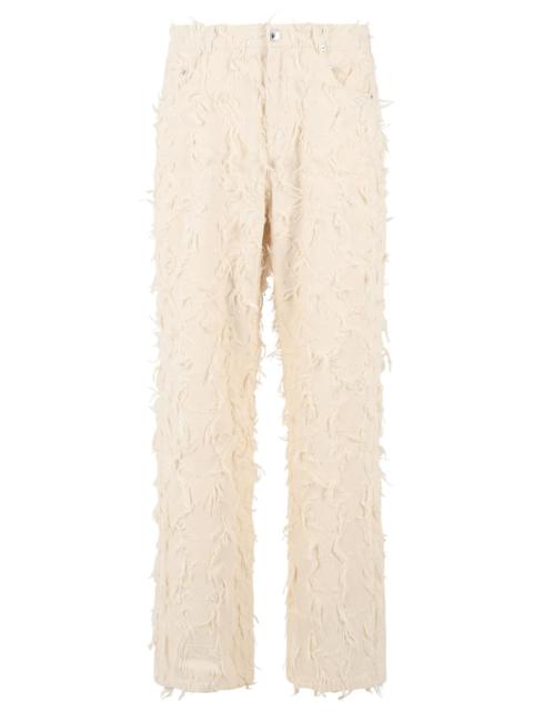 Séfr Sefr 'Nikos' White Cotton Jeans Men