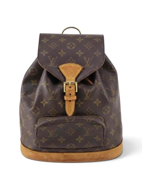 Louis Vuitton Montsouris leather backpack