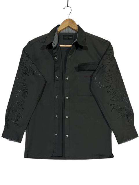 Other Designers Designer - 🔥HOT ITEMS🔥 VTG JAPANESE DESIGNER PEACE MAKER OAMC BUTTON UP