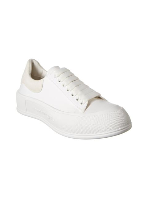 Alexander McQueen Alexander McQueen Deck Plimsoll Canvas Sneaker