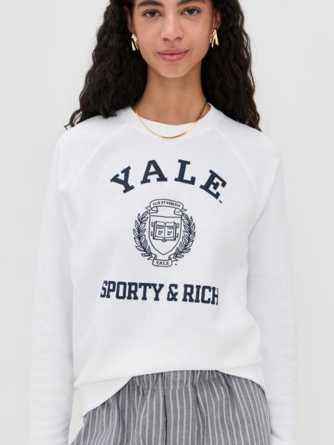 Sporty & Rich Veritas Soft Crewneck Sweatshirt