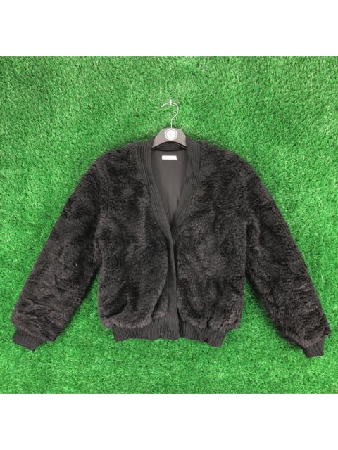 Other Designers Cardigan - CW22 Cardigan Deep Pile Sherpa by Resexy