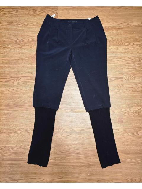 Yohji Yamamoto Vintage Hiroko Bis Double Layered Ribbed Pants