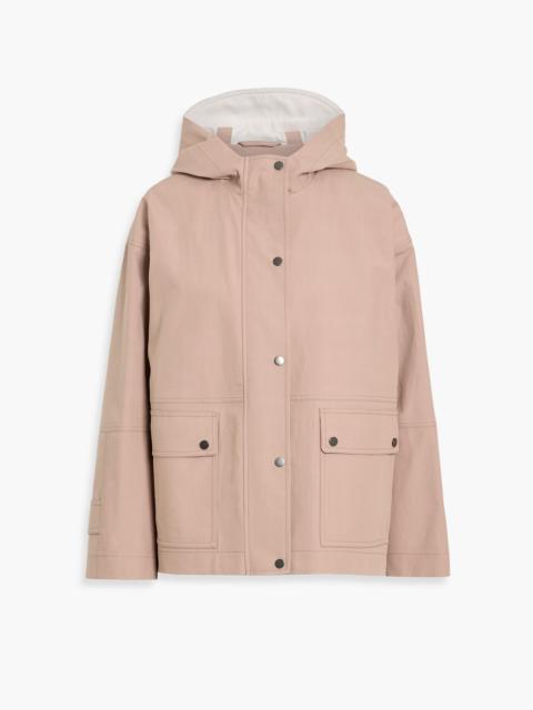 Brunello Cucinelli Cotton hooded jacket