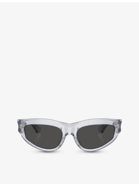 Burberry BE4425U cat-eye acetate sunglasses