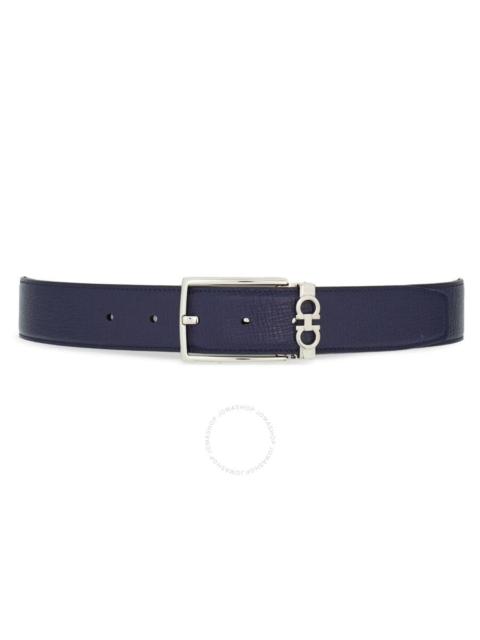 FERRAGAMO Ferragamo Gancini Reversible Leather Belt