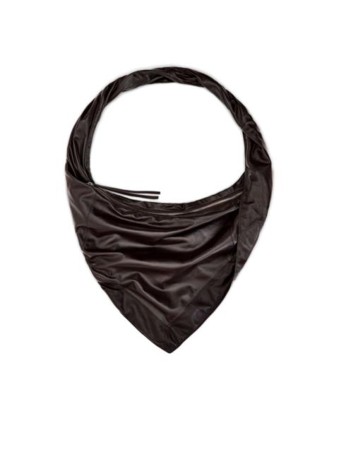 Lemaire Scarf leather shoulder bag