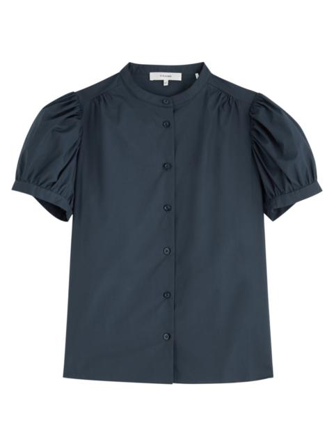 Frame Cotton-poplin top