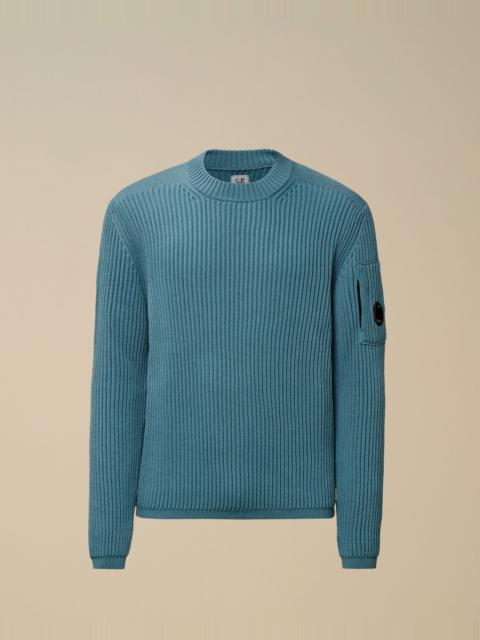 C.P. Company Re-Wool Crewneck Lens Sweater