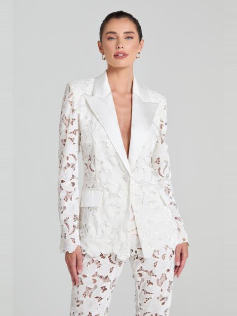 NADINE MERABI Valia White Blazer