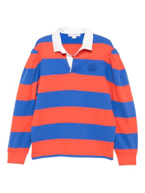 A.P.C. x Marc Jacobs striped polo-neck sweater