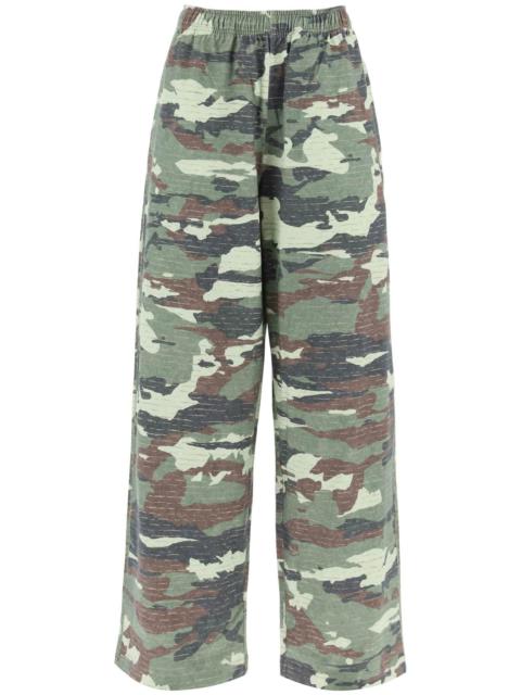Acne Studios Camouflage Jersey Pants For Men